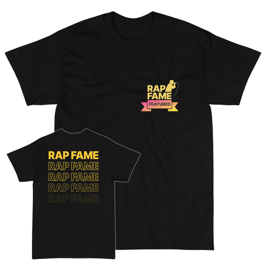 Rap Fame FEATURED T-Shirt (Black)